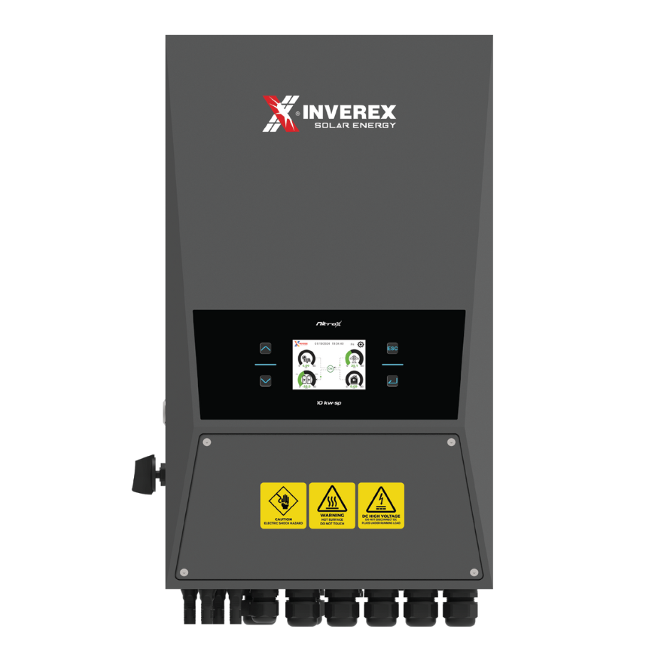 Inverex Nitrox 10KW - 48V Hybrid Solar inverter (Single phase) PV 16000W — solar equipment in Lahore, Pakistan