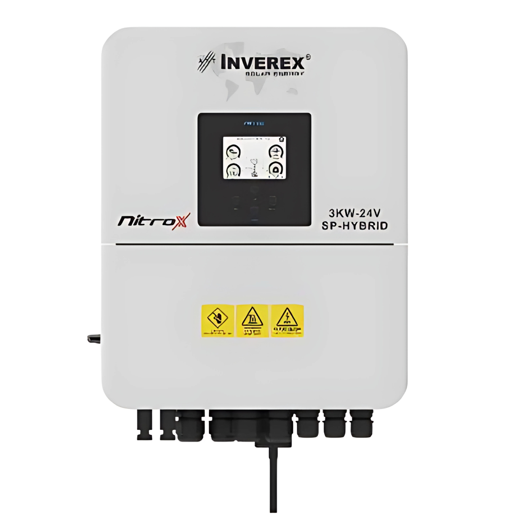 Inverex Nitrox 3KW - 24 V Hybrid Solar inverter (Single phase) — solar equipment in Lahore, Pakistan