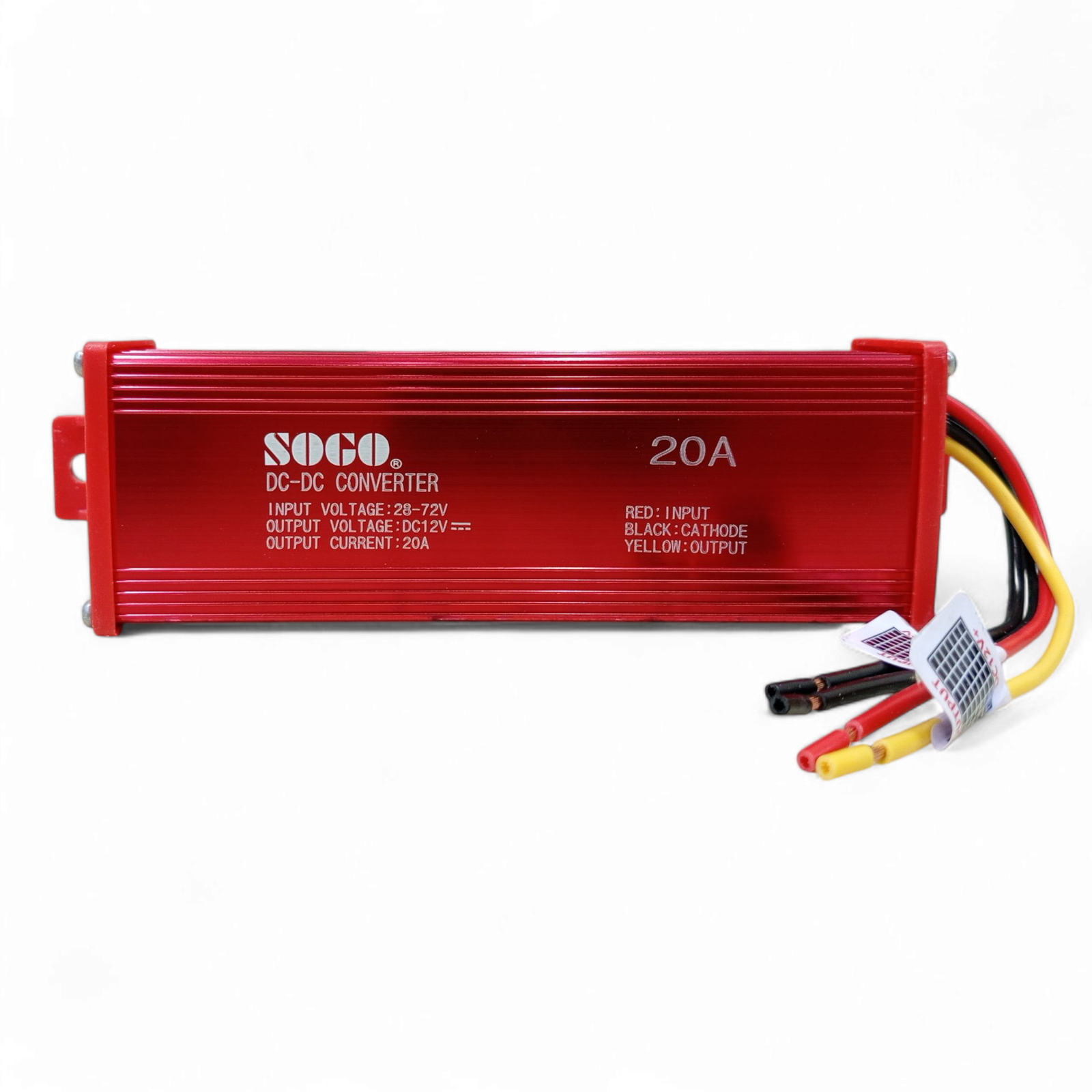 SOGO 20A DC Converter 28-72V to 12V | High-Power Voltage Converter for Reliable Performance — solar equipment in Lahore, Pakistan