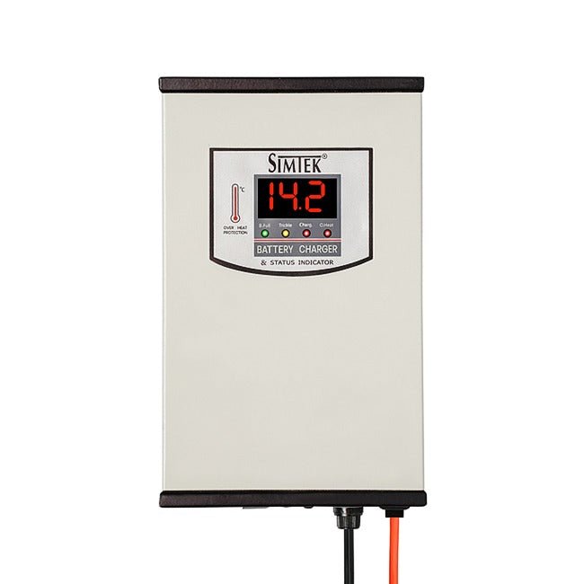 Simtek Digital Battery Charger With Digital Meter 12V 20A — solar equipment in Lahore, Pakistan