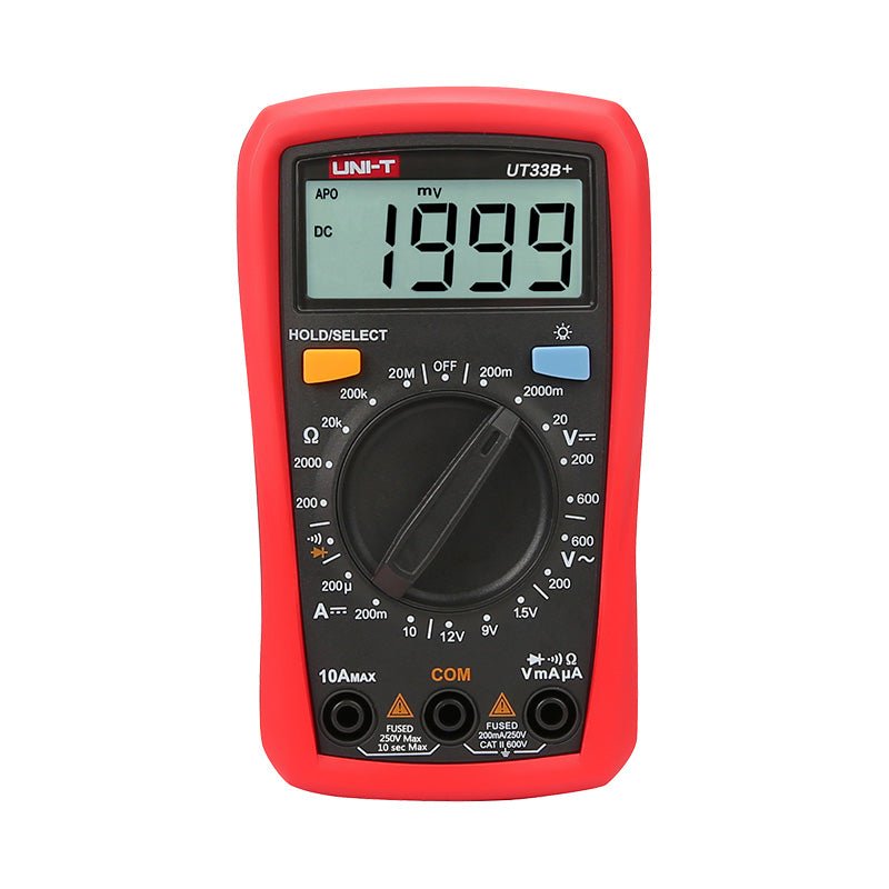 UNI-T UT33B+ Palm Size Digital Multimeter — solar equipment in Lahore, Pakistan